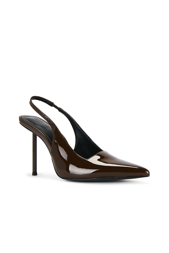 view 2 of 5 TACÓN G63 SLINGBACK in Chocolate Patent