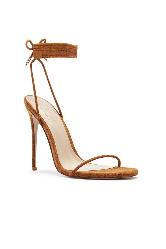 view 2 of 4 TACÓN BARELY THERE in Tobacco