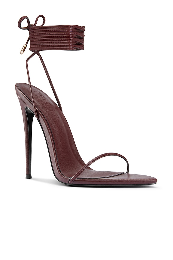 view 2 of 4 Luce Minimale Heel in Smoked Cherry