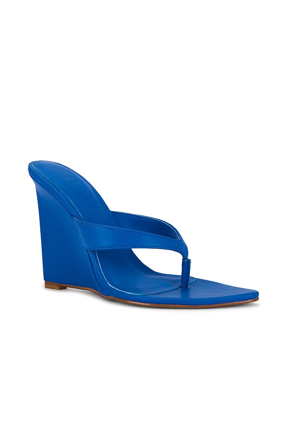 view 2 of 5 x REVOLVE Tokyo Thong Wedge in Blue