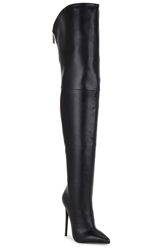 view 2 of 5 Scorpio Thigh High Boot in Black