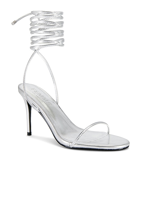 view 2 of 5 3.0 Barely There Sandal in Plata