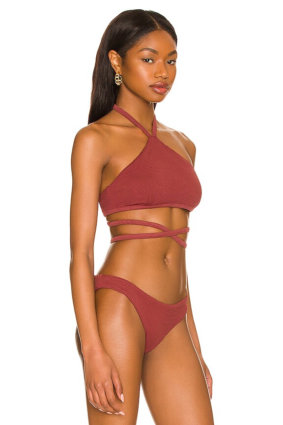 view 2 of 4 TOP BIKINI WINSTON in Fudge