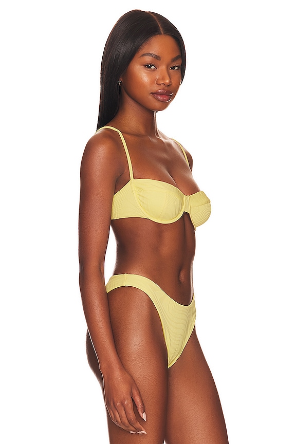 view 2 of 4 TOP BIKINI APOLLO in Pale Yellow