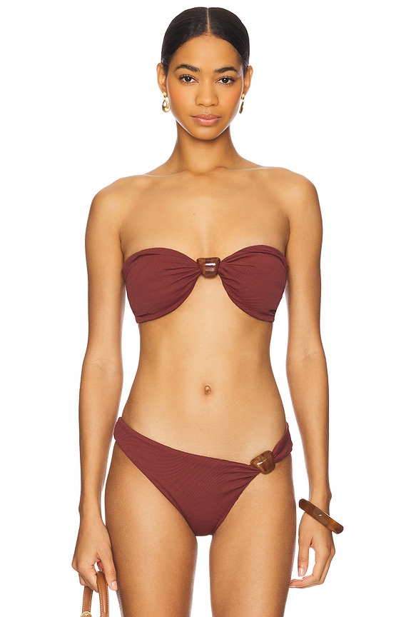 view 1 of 4 Eli Bikini Top in Fudge