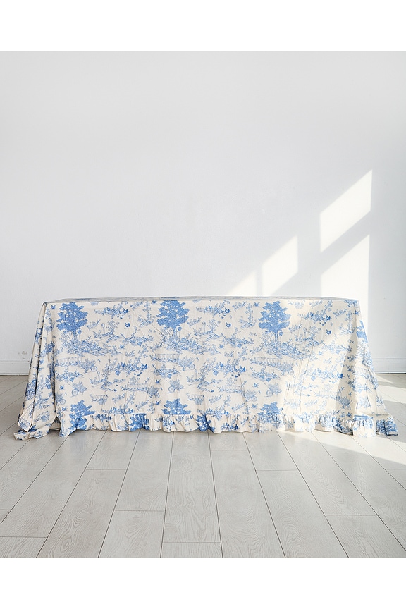 view 2 of 6 Toile Tablecloth in 