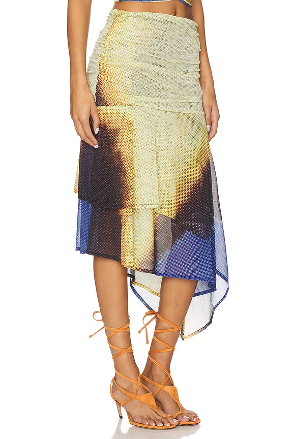 view 2 of 6 Festa Skirt Night in Blue Multi