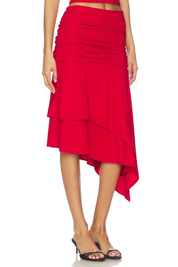 view 2 of 6 FALDA ROJA GRESCA in Red