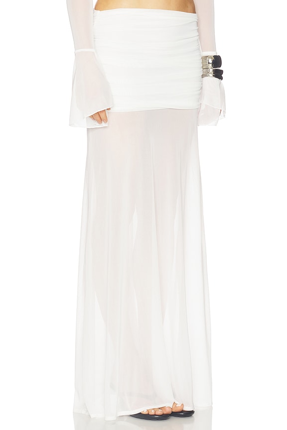 view 2 of 6 Susurro Skirt in Blanc