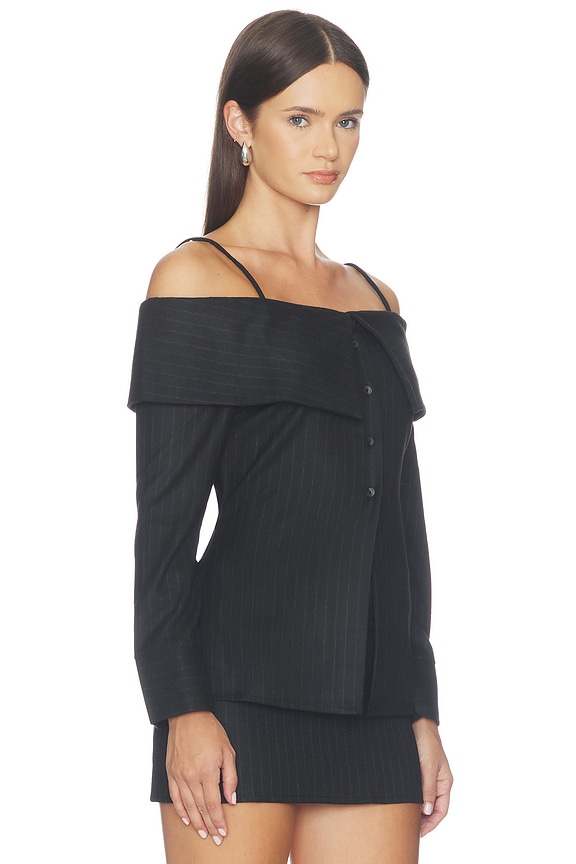 view 2 of 4 Delirio Top in Black