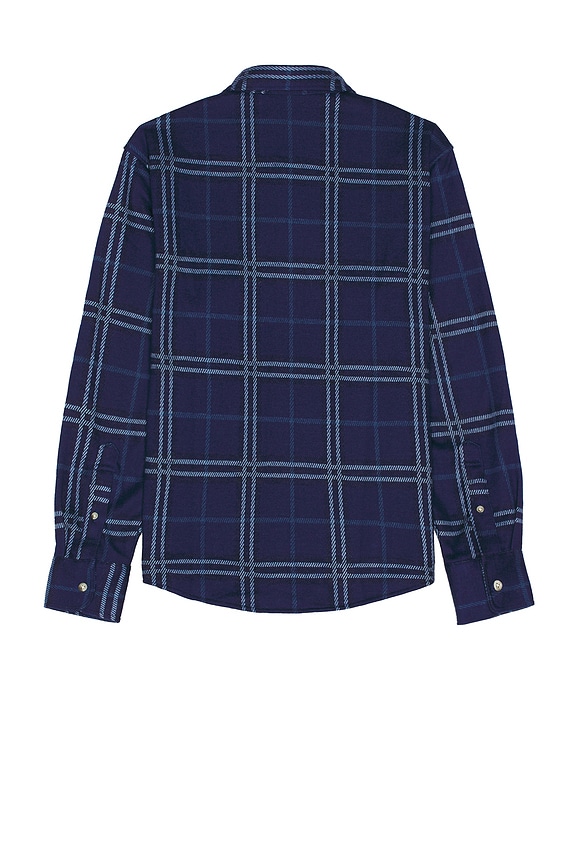 view 2 of 3 The Dunewood Flannel Shirt in Navy