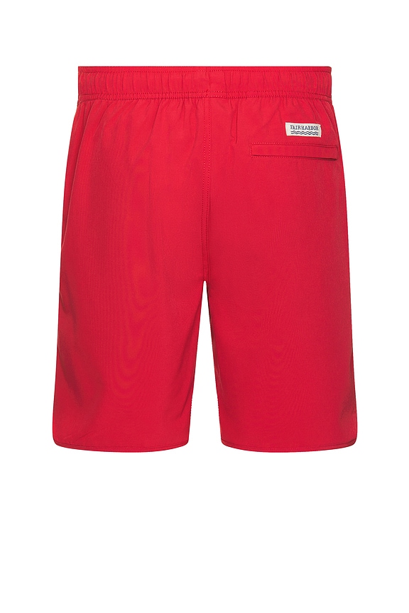 view 2 of 3 The Anchor Swim Trunk in Red Sail