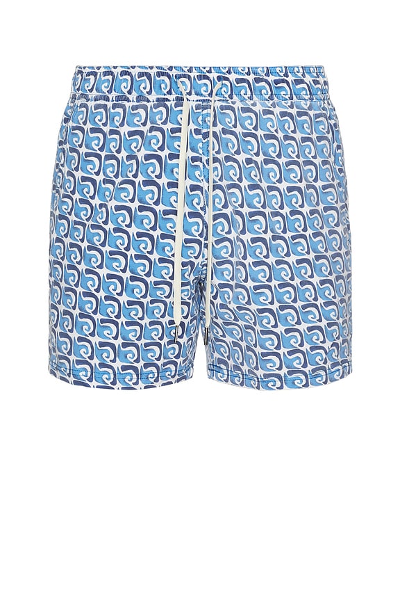 view 1 of 4 The Bungalow Swim Trunks in Rolling Waves