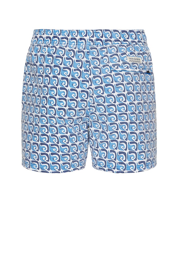view 2 of 4 The Bungalow Swim Trunks in Rolling Waves