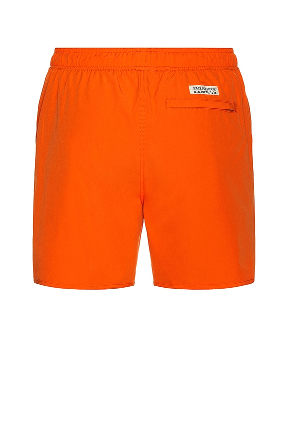 view 2 of 6 Anchor Swim Shorts in Neon Orange