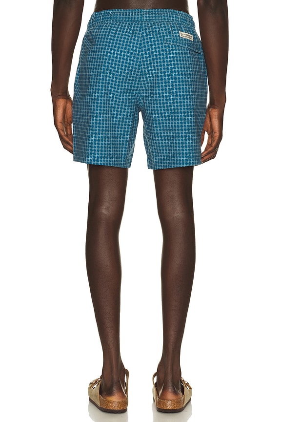 view 2 of 5 MAILLOT DE BAIN in Teal Sea Geo