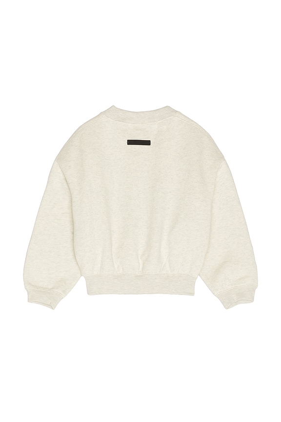 view 2 of 2 Kids Classic Crewneck Sweatshirt in Oatmeal Heather & Light Heather