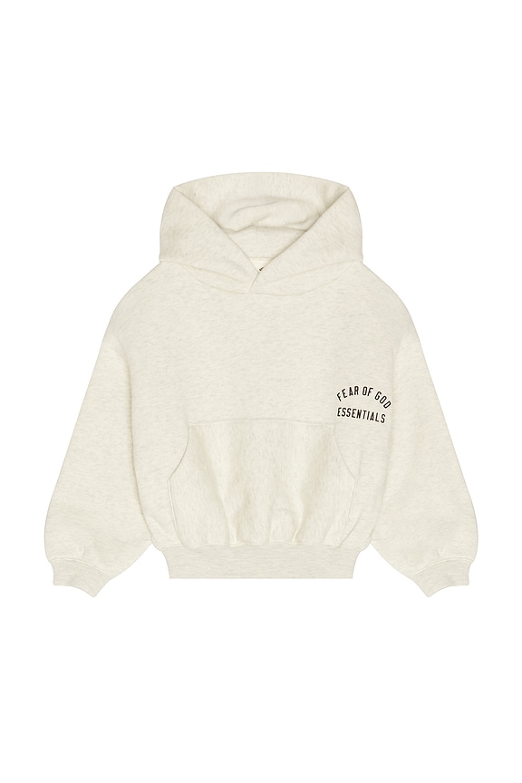 view 1 of 2 Kids Classic Hoodie in Oatmeal Heather & Light Heather