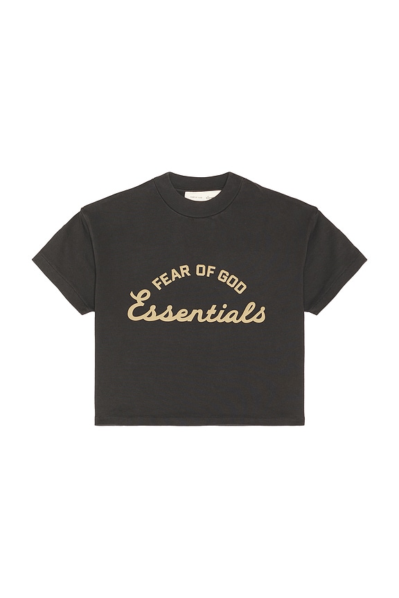 view 1 of 2 Kids Training 90's Short Sleeve Tee in Faded Black