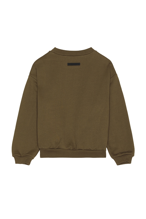 view 2 of 2 Kids Crewneck in Olive