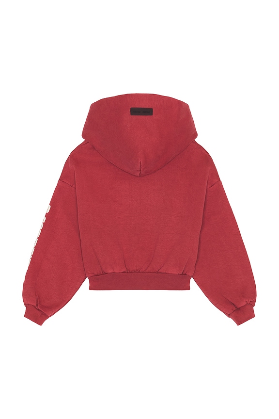 view 2 of 3 Kids Classic Hoodie in Crimson