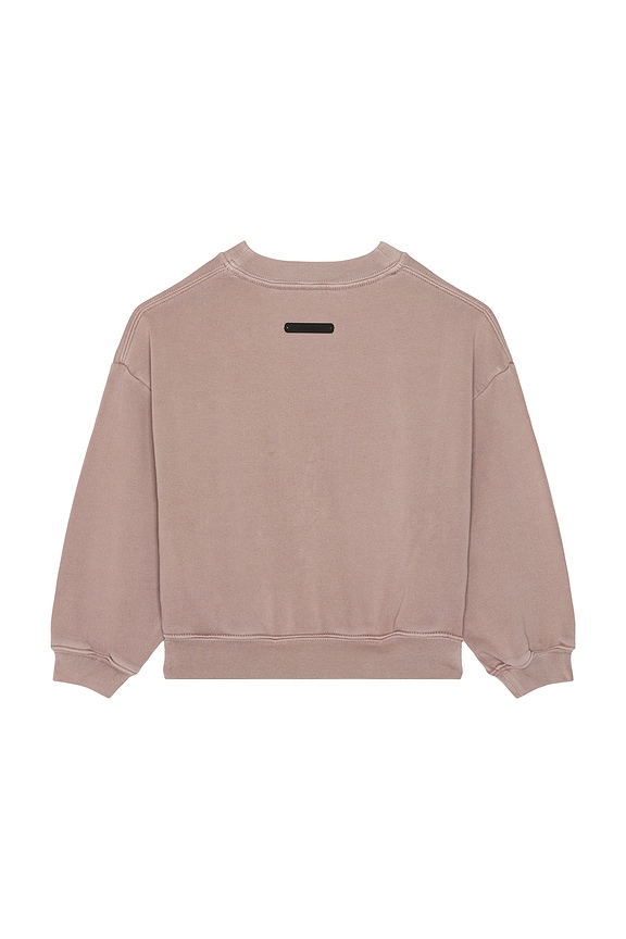 view 2 of 2 Kids Campus 90's Crewneck Sweatshirt in Faded Mauve