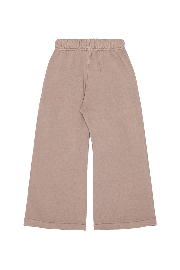 view 2 of 2 Kids Signature Flare Sweatpant in Faded Mauve