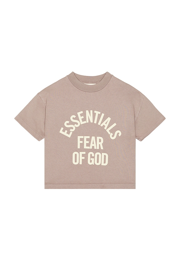 view 1 of 2 Kids Campus 90's Short Sleeve Tee in Faded Mauve