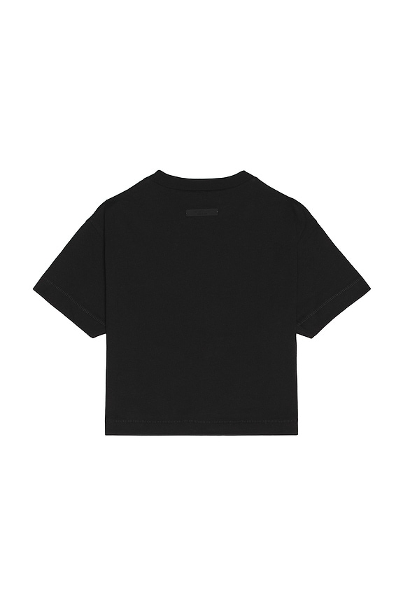 view 2 of 2 МАЙКА С КРУГЛОЙ ГОРЛОВИНОЙ in Black