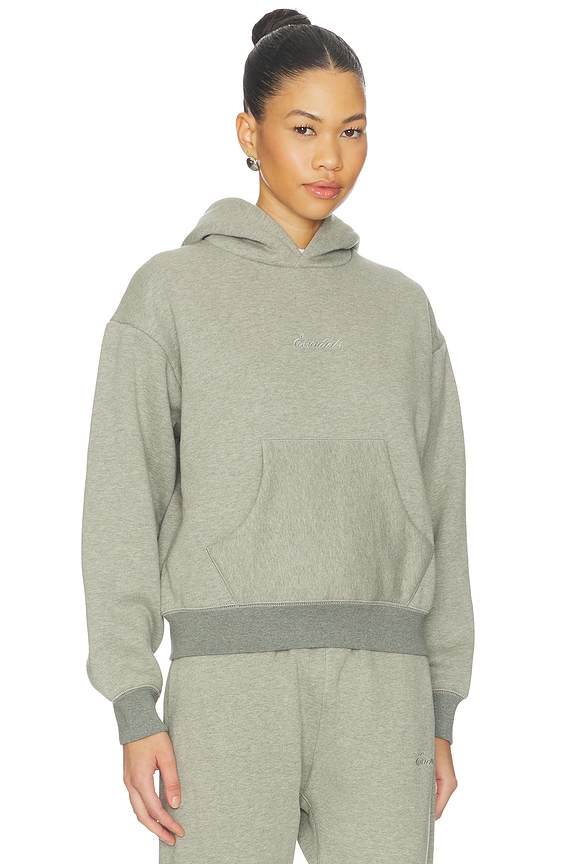 view 2 of 5 SUDADERA SIGNATURE in Concrete Heather & Dark Concrete Heather