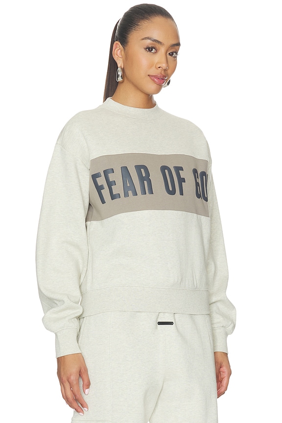 view 2 of 4 Classic Sweatshirt in Vanilla Heather & Seal