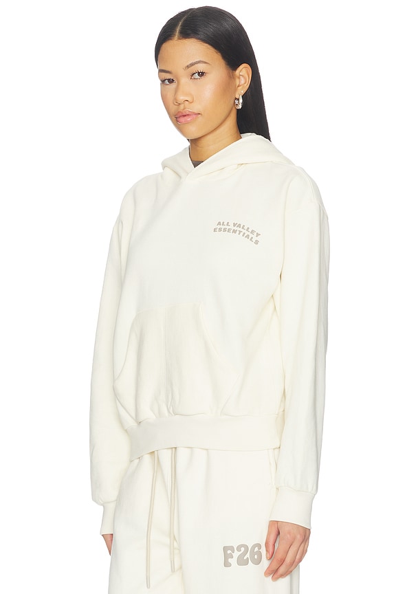 view 2 of 4 SUDADERA 90'S FLEECE in Washed Ivory