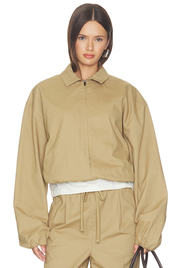 view 2 of 5 Full Zip Work Jacket in Dune