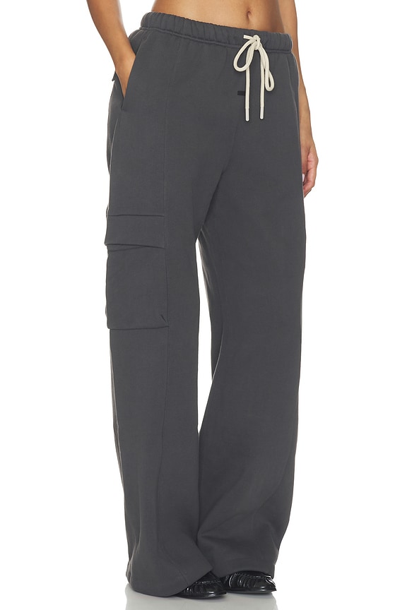 view 2 of 6 Cargo Relaxed Sweatpant in Iron Grey
