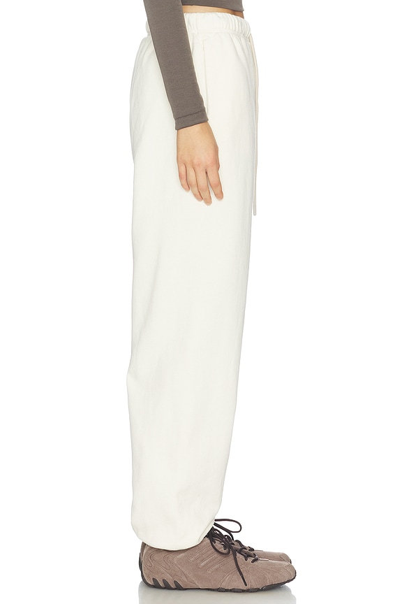 view 2 of 6 Classic Fleece Sweatpant in Washed Ivory