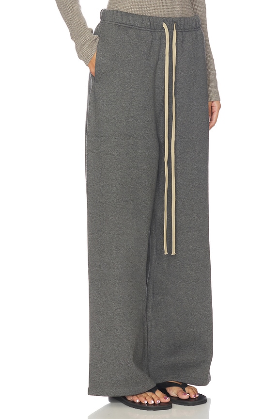 view 2 of 6 PANTALON SWEAT LOUNGE in Charcoal Heather