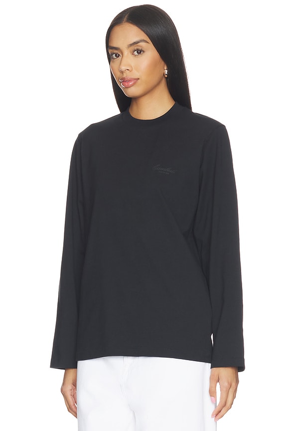 view 2 of 5 Classic Long Sleeve Tee in Vintage Black