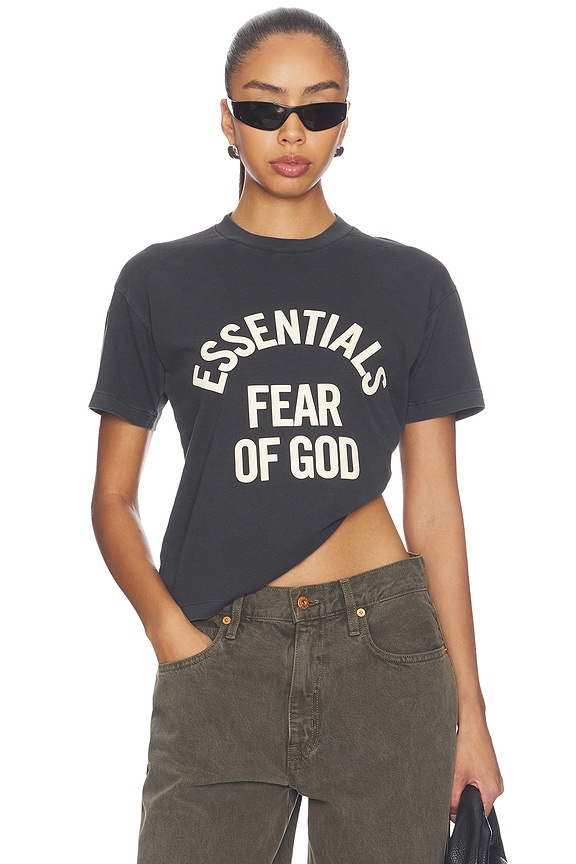 view 1 of 4 Campus Classic Short Sleeve Tee in Faded Black
