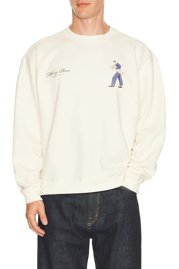 view 2 of 5 Bakery Sweatshirt in Antique White