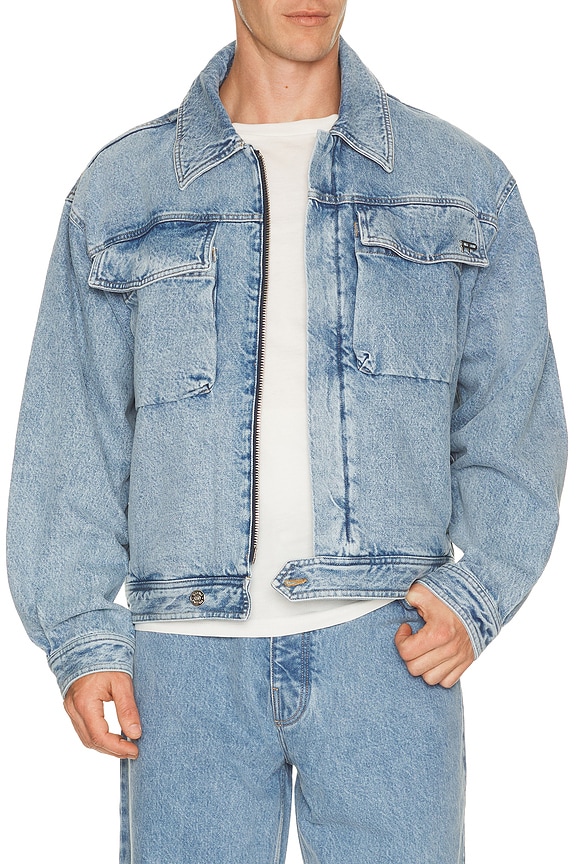 view 1 of 5 Denim Jacket in Skyway