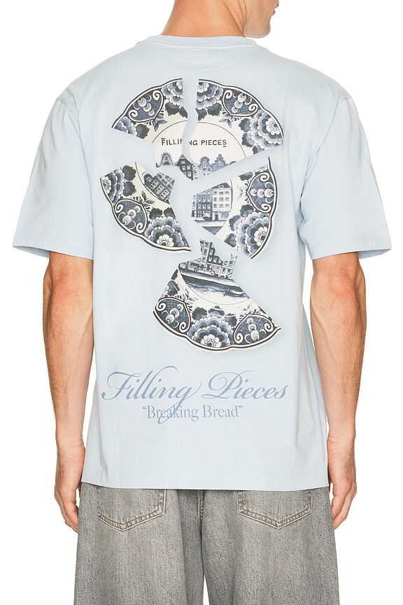 view 1 of 5 Broken Plate T-Shirt in Skyway