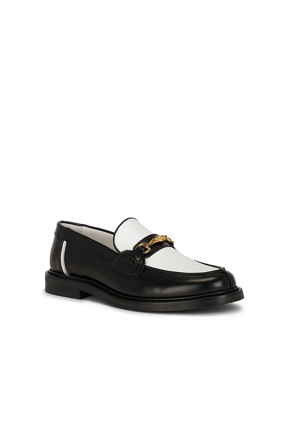 view 2 of 5 MOCASÍN POLIDO in White & Black
