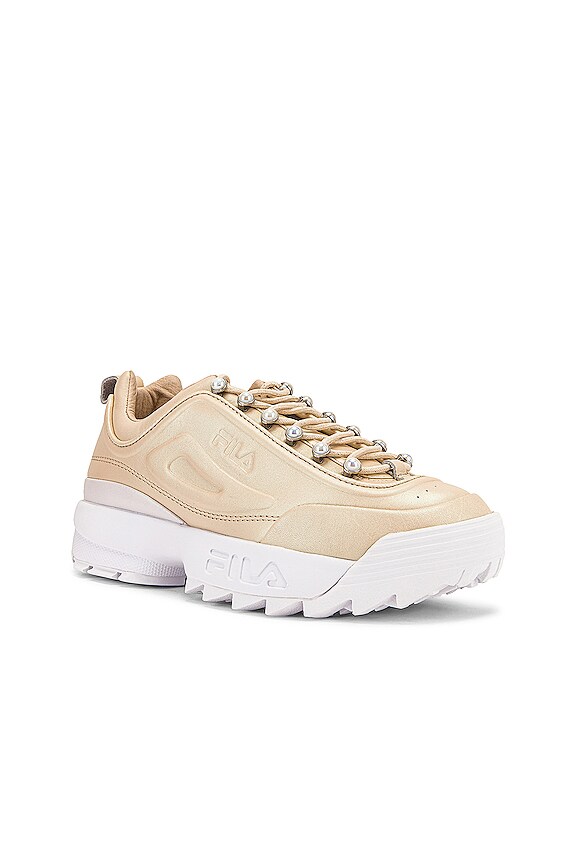 view 2 of 6 Disruptor Zero Pearl Sneaker in Effervescent, Effervescent & White