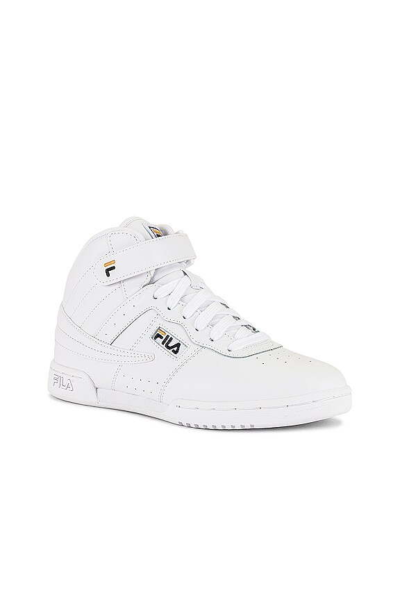 view 2 of 6 SNEAKERS F-13 in White & Black & Metallic Gold