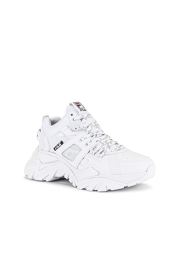 view 2 of 6 Cage Mid Mixed Media Sneaker in Colors