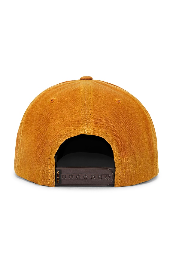 view 2 of 2 Waxed Trucker Cap in Golden Brown & Scenic