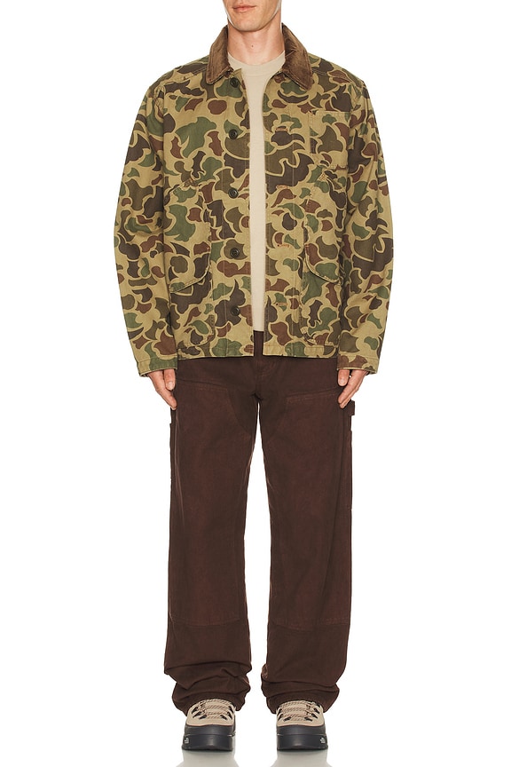 view 2 of 4 Canvas Outfitter Jacket in Tundra Shrub Camo