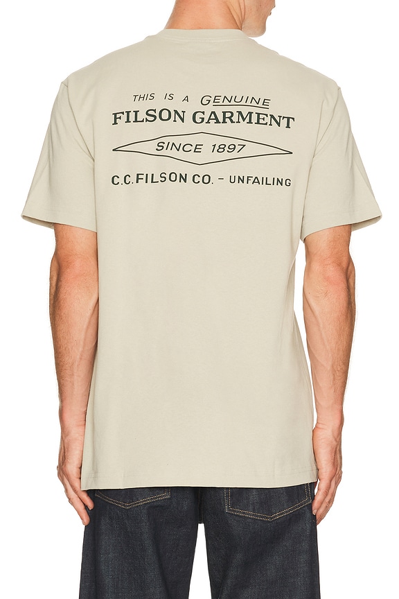 view 1 of 4 Diamond Graphic Tee in Gray Sky