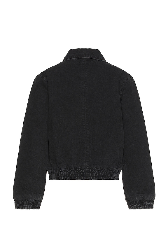 view 2 of 3 Slant Logo Blouson Jacket in Black