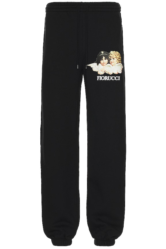 view 2 of 3 Ribbed Angel Jogger in Black